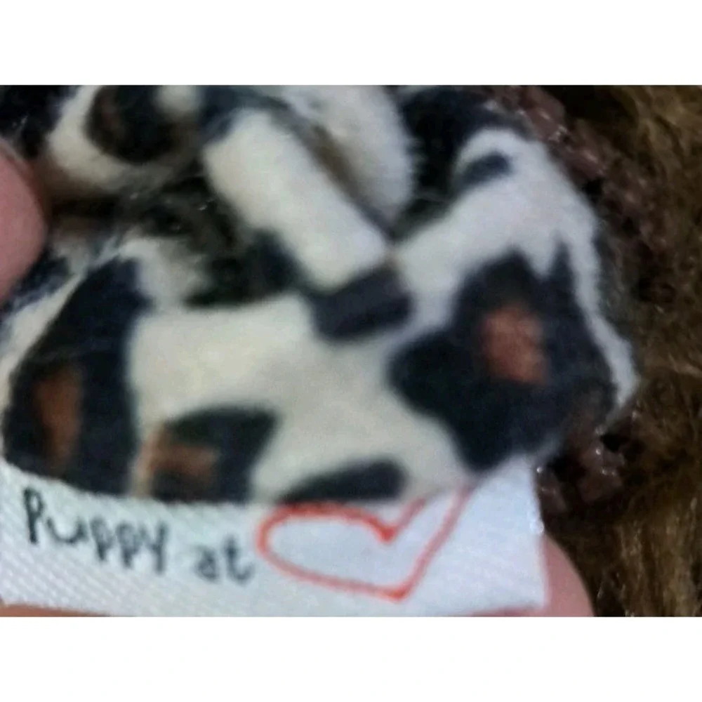 A Puppy At Heart Purse Handbag King Charles Spaniel Dog Plush Stuffie Purse